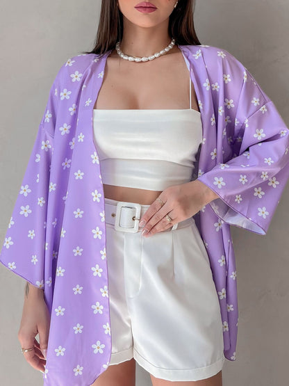 Kimono Margarida LIlás