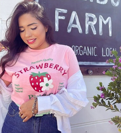 Blusa T-shirts Strawberry